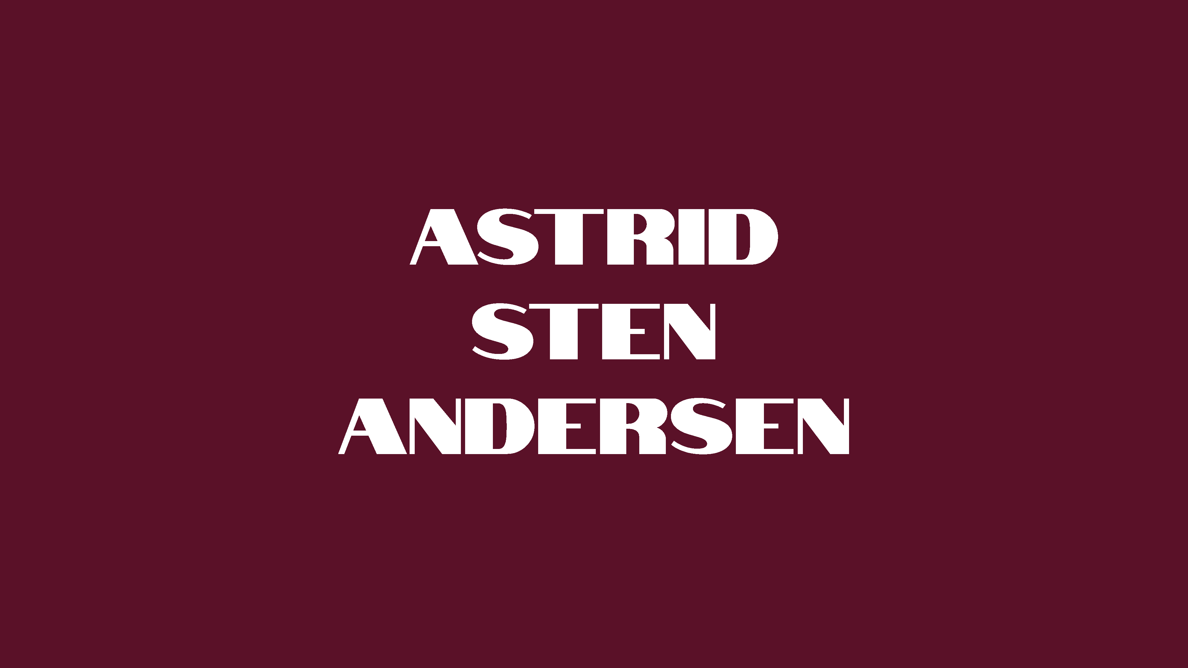 Astrid Sten Andersen