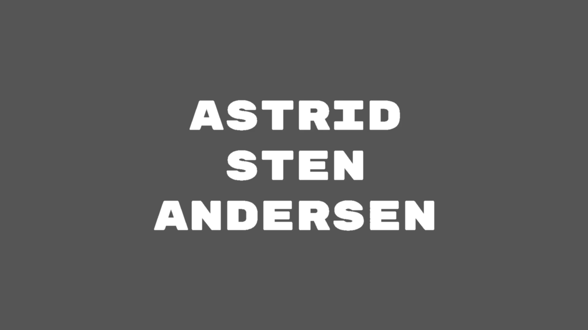 Astrid Sten Andersen